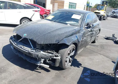 2022 BMW 330I из США, поврежденный, VIN 3MW5R1J05N8C36055